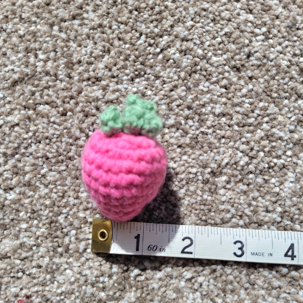 Crochet Strawberry Set - Picture 5 of 5
